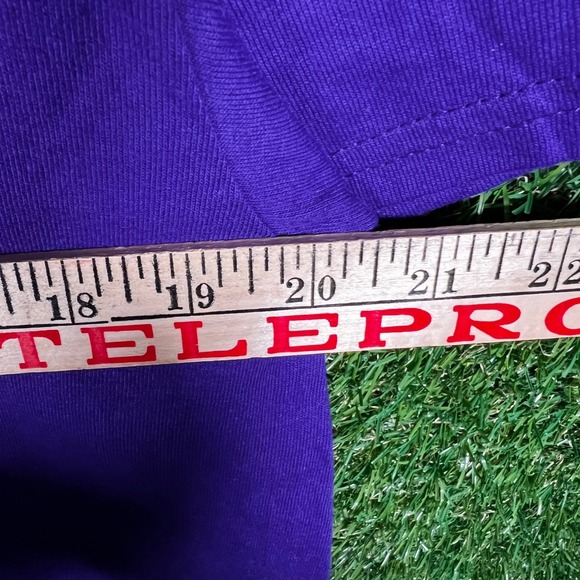 DOM Purple Yin Yang Tie Dye Graphic T-Shirt Mens Large Short Sleeve Cotton Tee - Picture 2 of 5